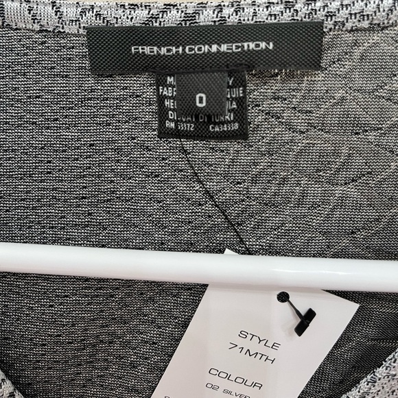 French Connection Long Sleeve Snake Jacquard Dress. - Picture 4 of 11